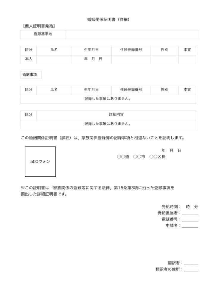 韓国人と結婚 婚姻届を日韓両国で提出する方法 手続き完全ガイド 年版 Hanamaru Blog