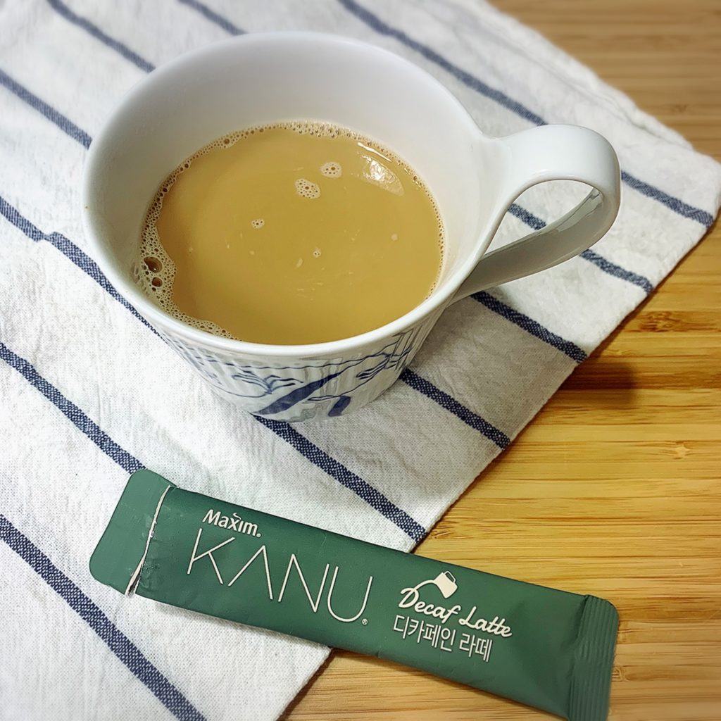 おうち時間におすすめ】KANUコーヒー(韓国スティックコーヒー)ラテ 